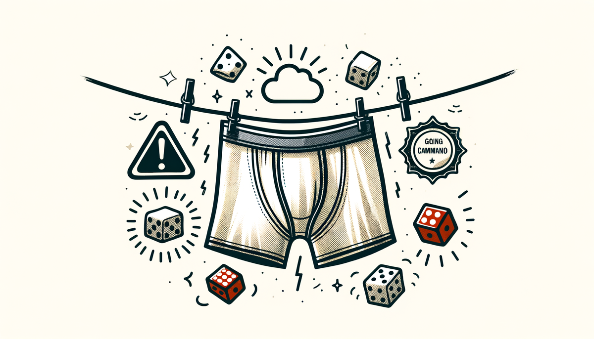 Going Commando: The Real Risks For Men Without Underwear
