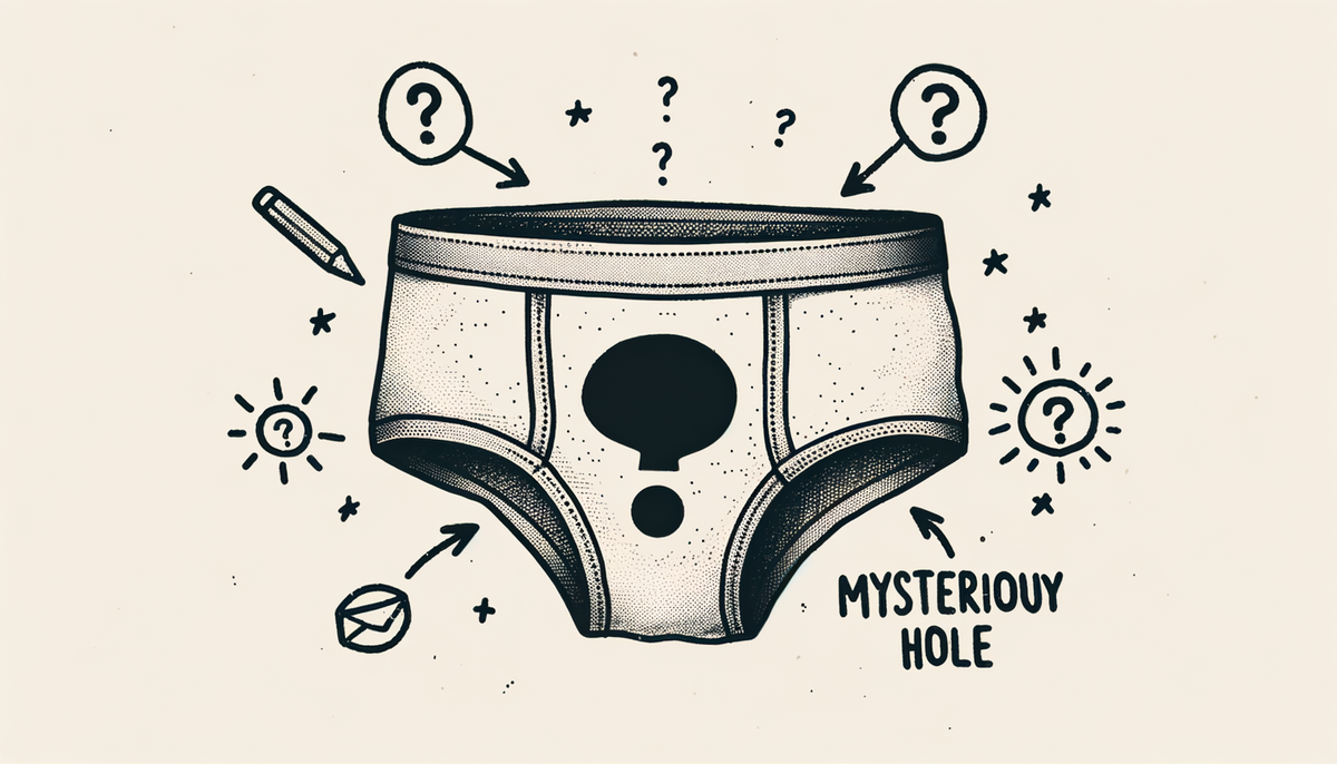 What Is That Mysterious Hole In Men's Underwear For?
