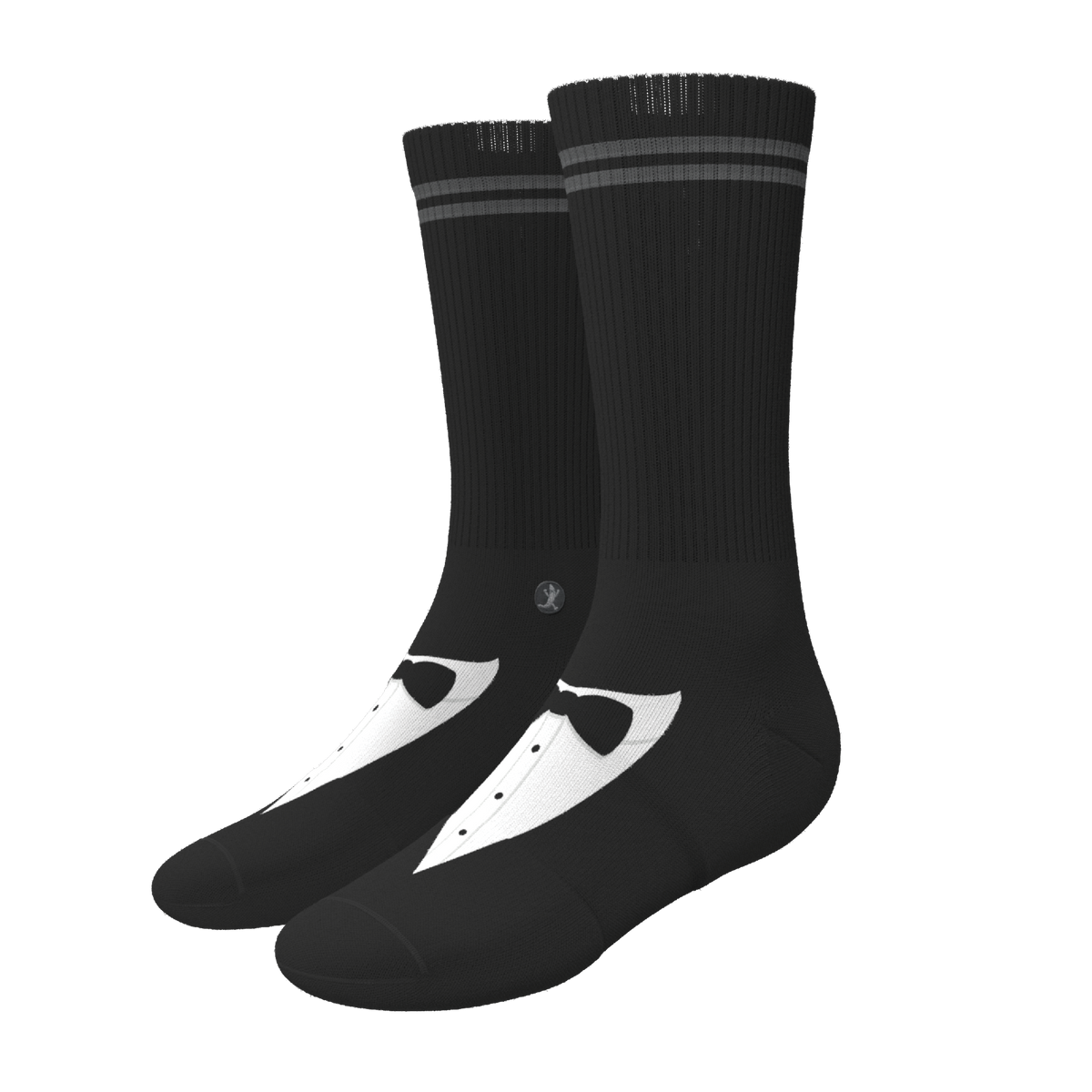 The 009 | Tuxedo Heel Hammock™ Crew Socks - Shinesty