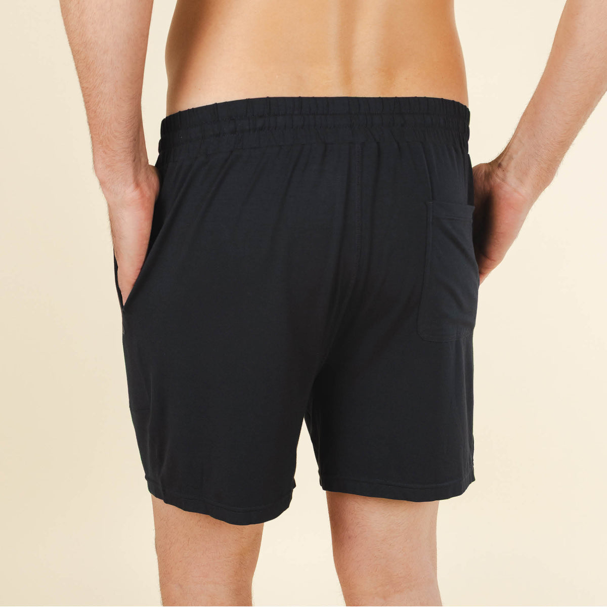 The Threat Level Midnight | Black SleepDeep™ Men’s Pajama Shorts - Shinesty