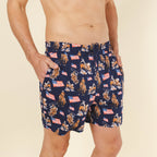 The Bootstraps & Chaps | Americana Cowboy Men’s Pajama Shorts - Shinesty
