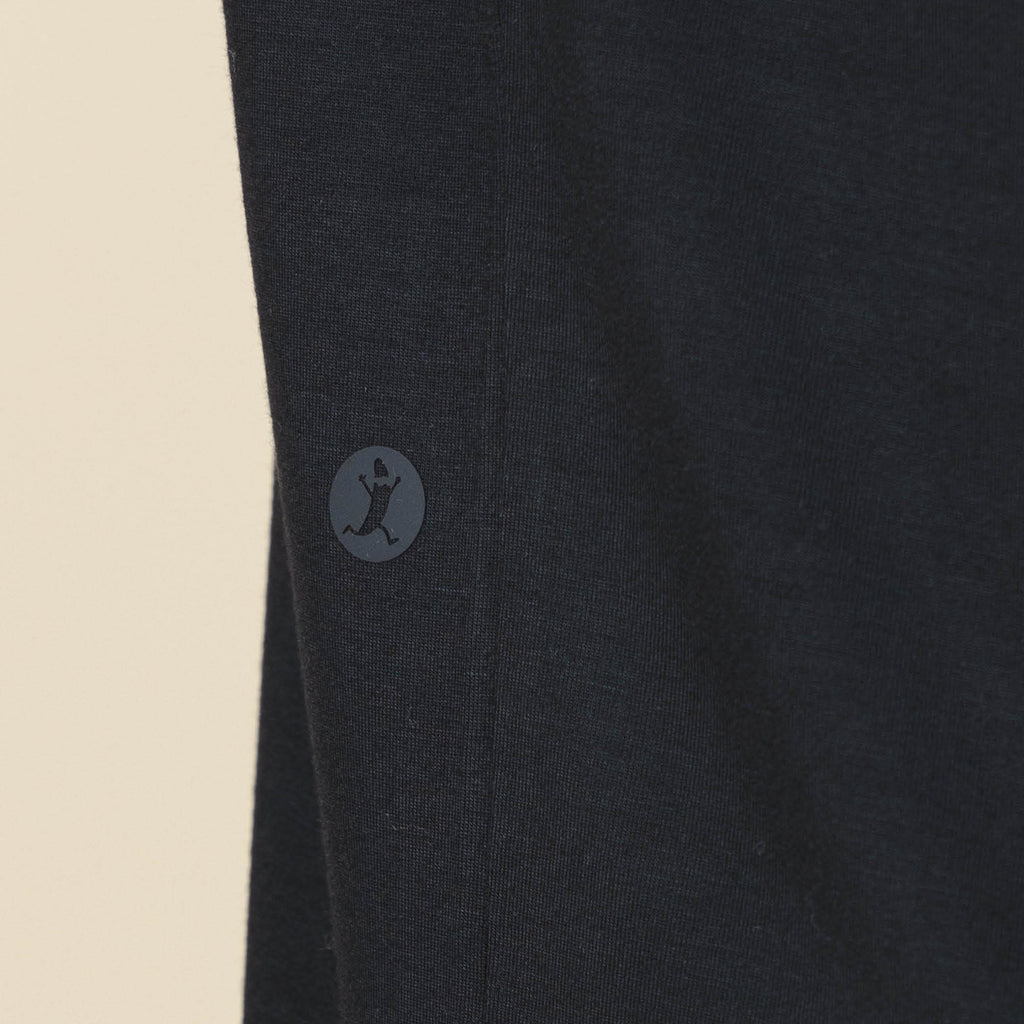 The Threat Level Midnight | Black SleepDeep™ Men’s Pajama Shirt - Shinesty
