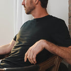 The Threat Level Midnight | Black SleepDeep™ Men’s Pajama Shirt - Shinesty