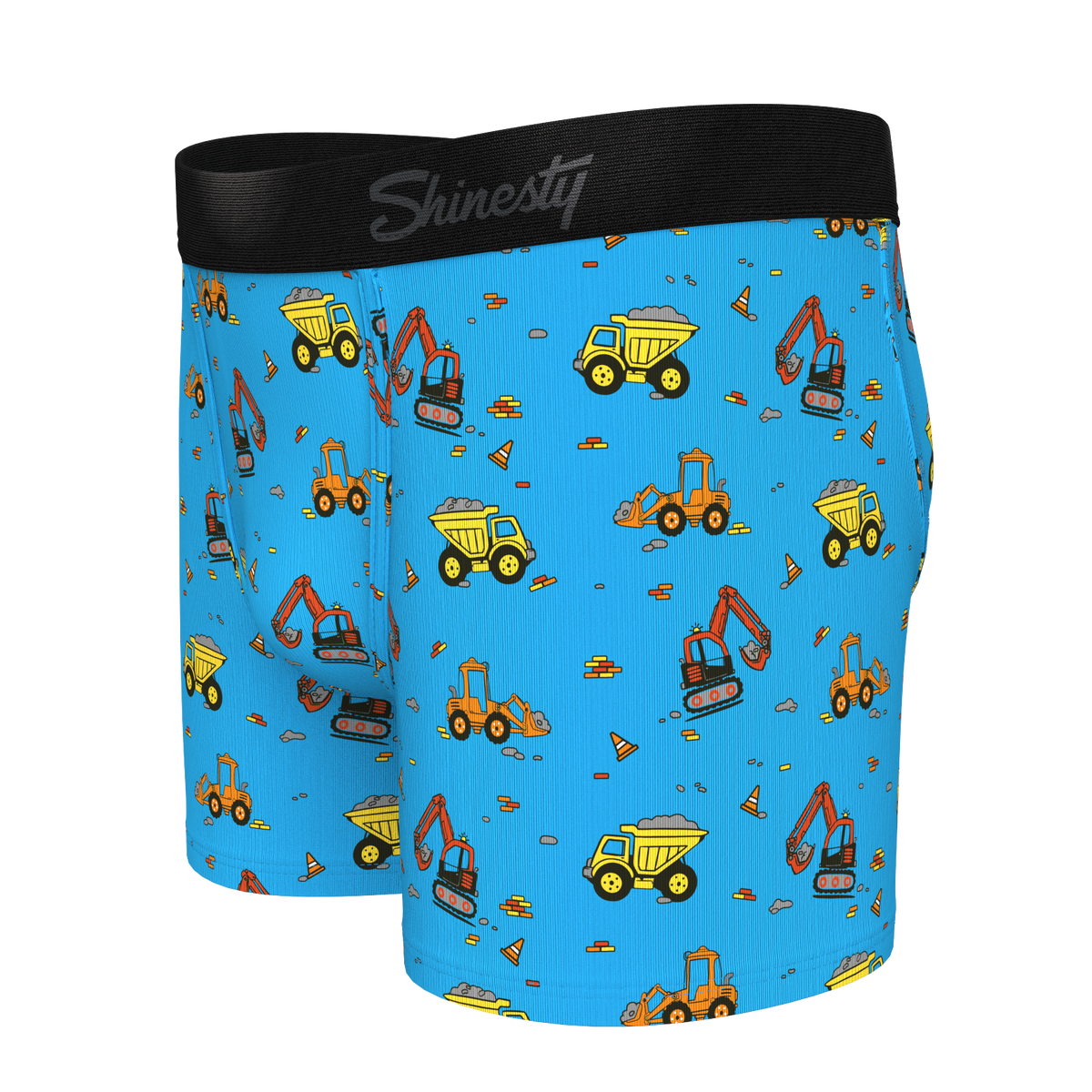 The Dig and Dump | Construction Youth Boxer Briefs - Shinesty