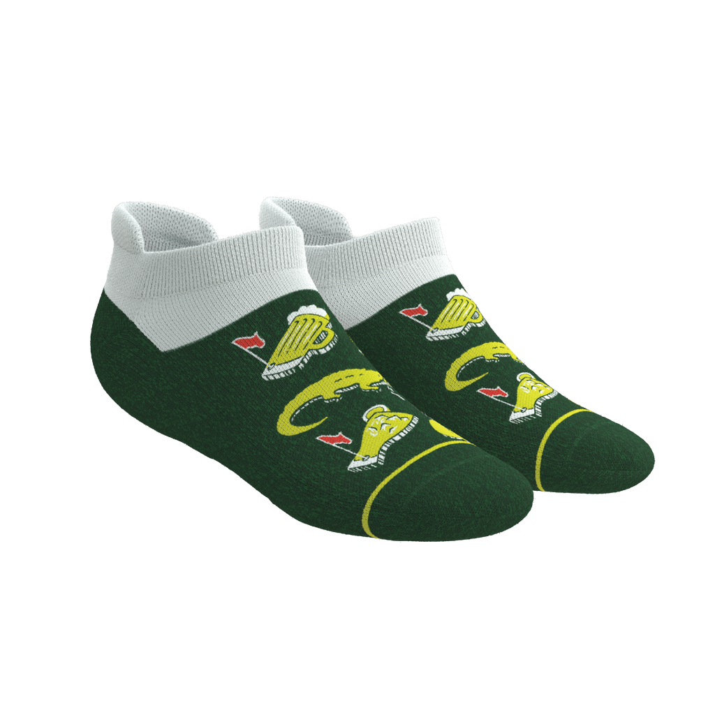 The 19th Hole | Golf Tournament Holes Heel Hammock™ Ankle Socks - Shinesty