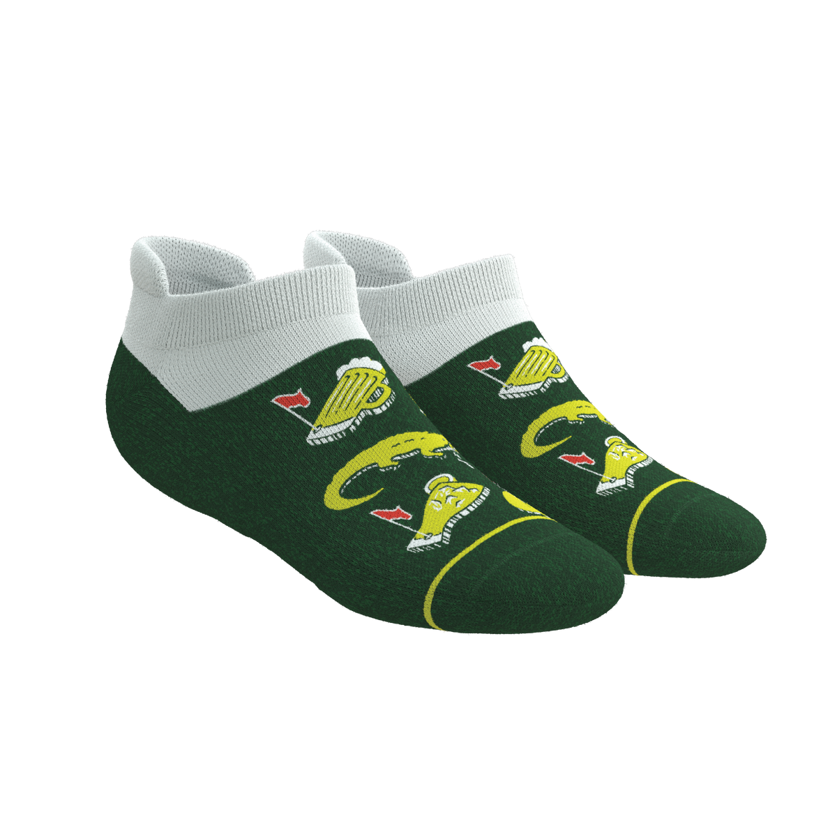 The 19th Hole | Golf Tournament Holes Heel Hammock™ Ankle Socks - Shinesty