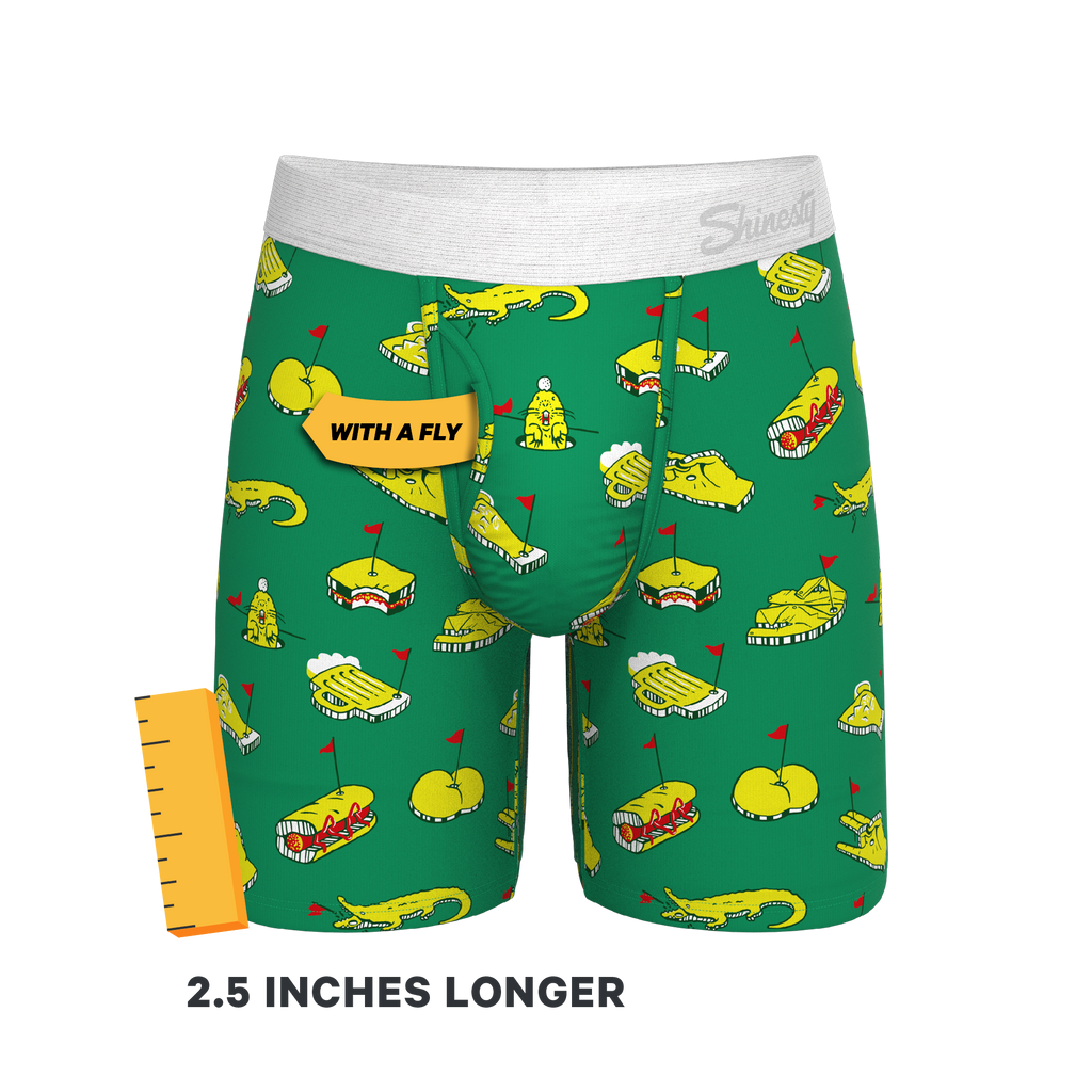 The 19th Hole | Golf Tournament Holes Ball Hammock® Boxer - Long Leg - Shinesty