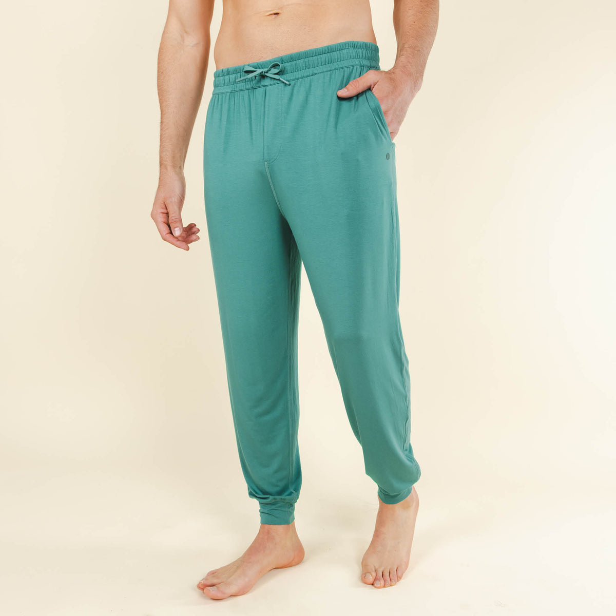The Curacao | Teal SleepDeep™ Men’s Pajama Shirt - Shinesty