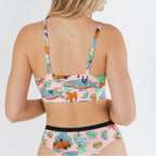The Motel Hotel | Palm Springs Tropical Boob Hammock™ Scoop Bralette - Shinesty