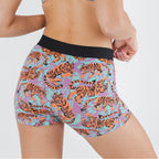 The Go Get 'Em | Abstract Tigers Women’s Boxers - Shinesty