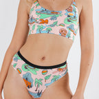 The Motel Hotel | Palm Springs Tropical Cheeky Underwear - Shinesty