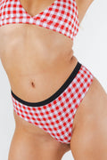 The Hot Diggity | Red Gingham Cheeky Underwear - Shinesty