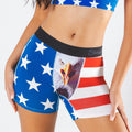 The Mascot | American Flag Women’s Boxers - Shinesty