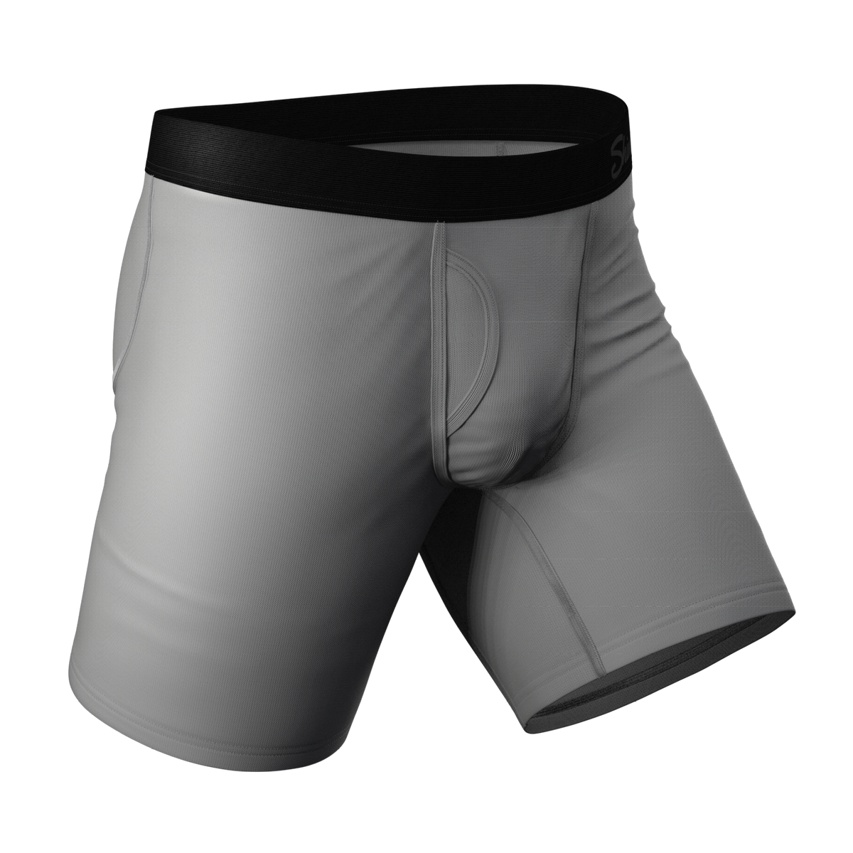 The 50 Shades | Grey Ball Hammock® Boxer - Long Leg - Shinesty