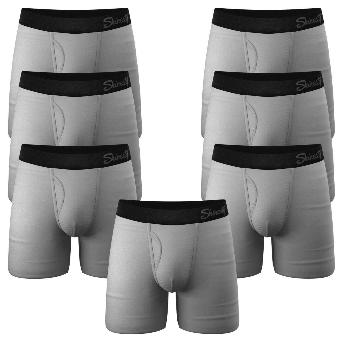The 50 Shades | Ball Hammock® Pouch Boxer Briefs with Fly 7 Pack - Shinesty