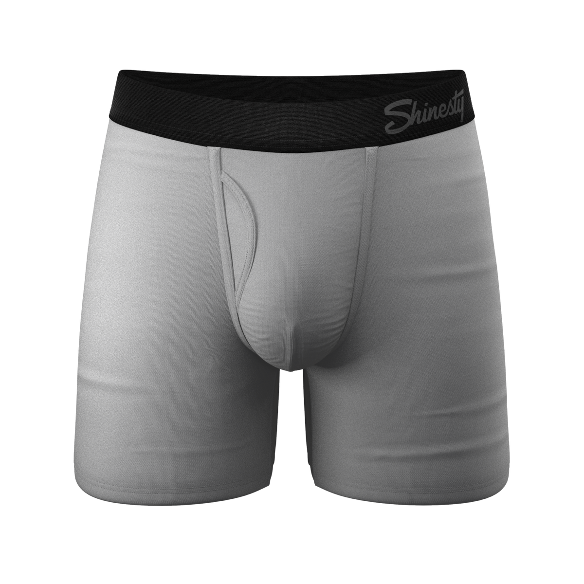 The 50 Shades | Grey Ball Hammock® Pouch Underwear With Fly - Shinesty