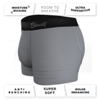 The 50 Shades | Grey Ball Hammock® Pouch Trunks Underwear - Shinesty
