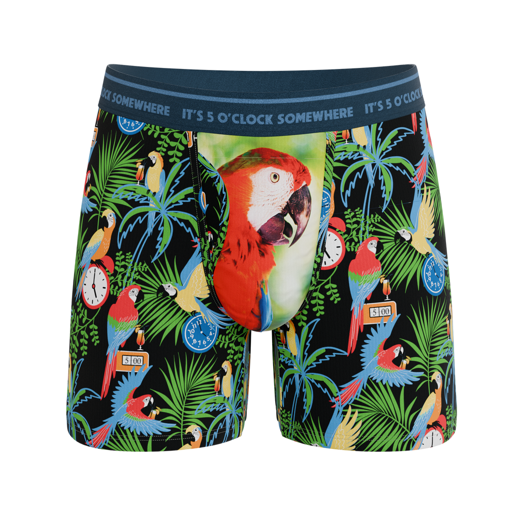 The 5 O'Clock Somewhere | Margaritaville® Ball Hammock® Pouch Underwear With Fly - Shinesty
