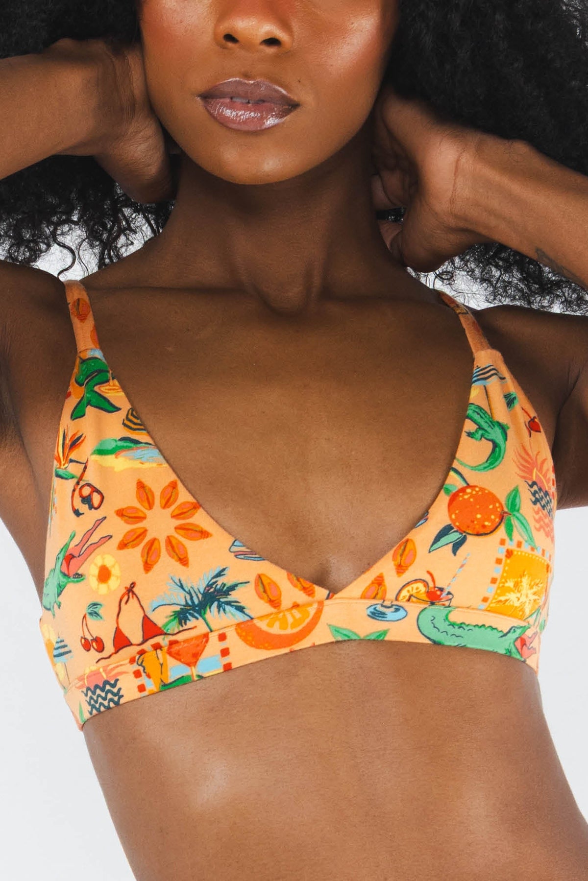 The Sunshine State | Creamsicle Summer Boob Hammock™ Triangle Bralette - Shinesty