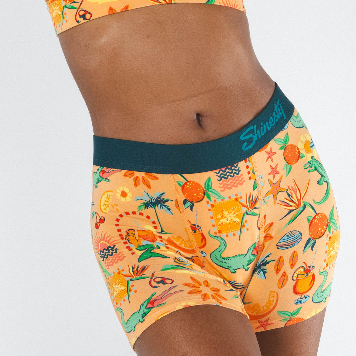 The Sunshine State | Creamsicle Summer Women’s Boxers - Shinesty