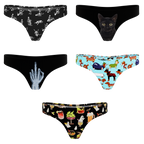The Halloweird | MicroModal Thong 5 Pack - Shinesty