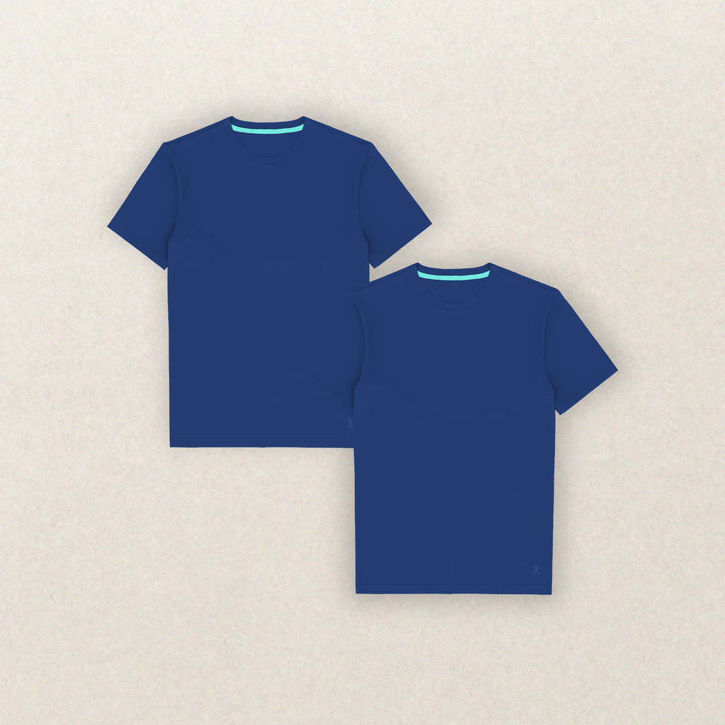 The Everyman™ Tee - Navy 2 Pack | Tshirt For Men 2 Pack ft. Super Stupid-Soft™ Fabric - Shinesty
