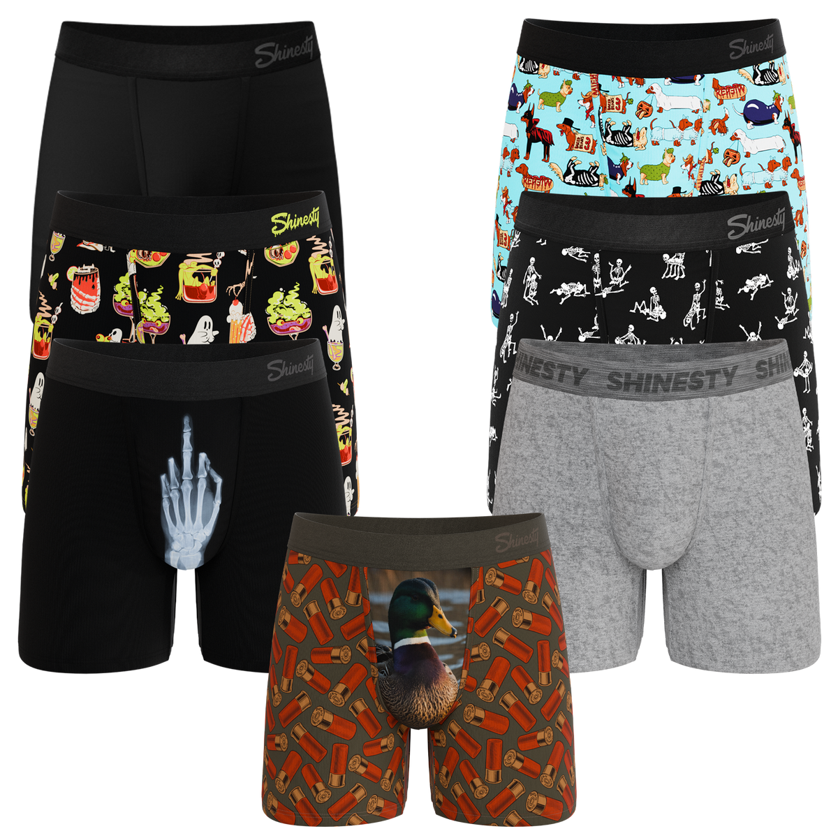 The Boo Crew | Ball Hammock® Boxer Brief 7 Pack - Shinesty