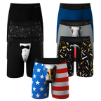 The Drawer Filler | Long Leg Ball Hammock® Pouch Underwear With Fly 7 Pack - Shinesty