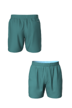 The Ace Angler | Teal and Bass Ball Hammock® 7 Inch Athletic Shorts - Shinesty