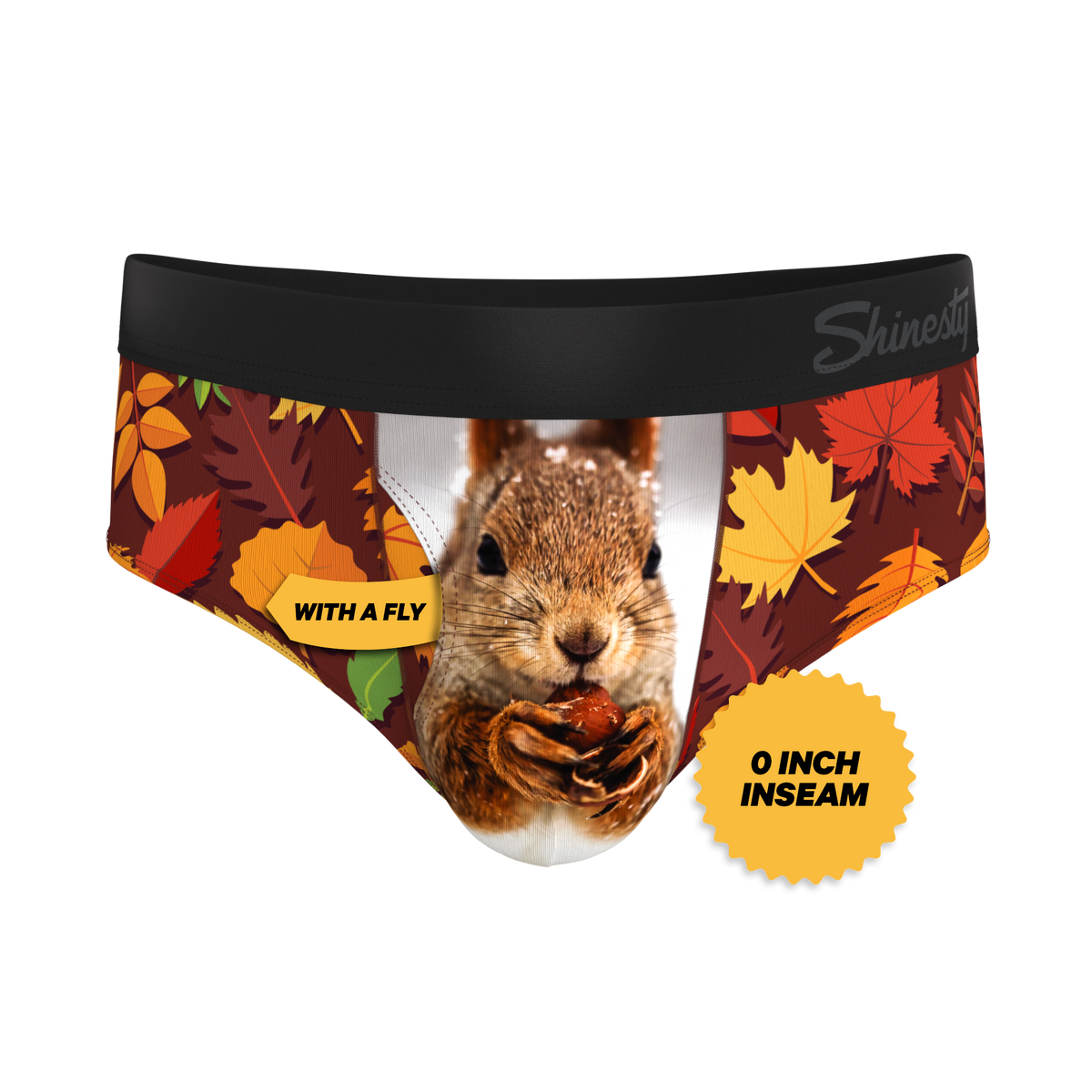 The Acorn Hoard | Squirrel Ball Hammock® Pouch Underwear Briefs - Shinesty