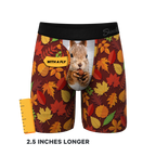 The Acorn Hoard | Squirrel Ball Hammock® Boxer - Long Leg - Shinesty