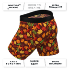 The Acorn Hoard | Squirrel Ball Hammock® Boxer - Long Leg - Shinesty