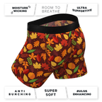 The Acorn Hoard | Squirrel Ball Hammock® Pouch Underwear With Fly - Shinesty