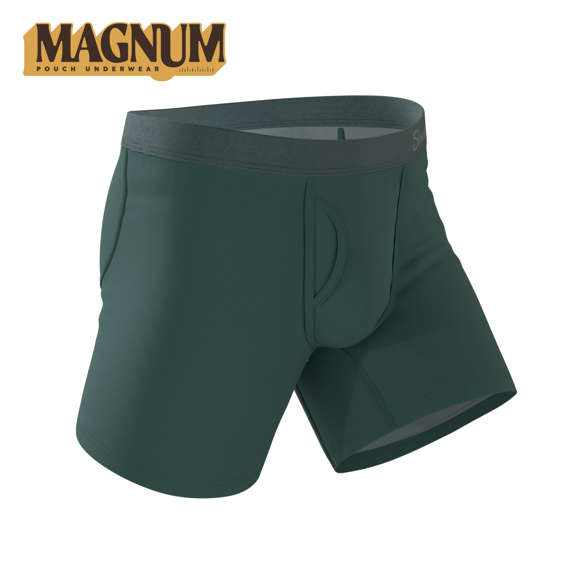 The Alloy | Dark Teal Ball Hammock® Magnum Big Pouch Underwear - Shinesty