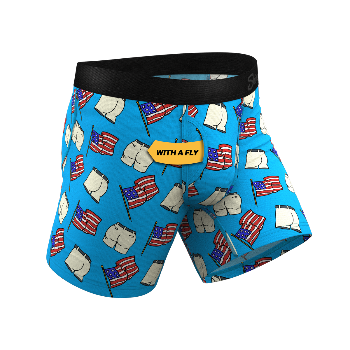 The American Cake | Shinesty x Frankie LaPenna Ball Hammock® Pouch Underwear With Fly - Shinesty