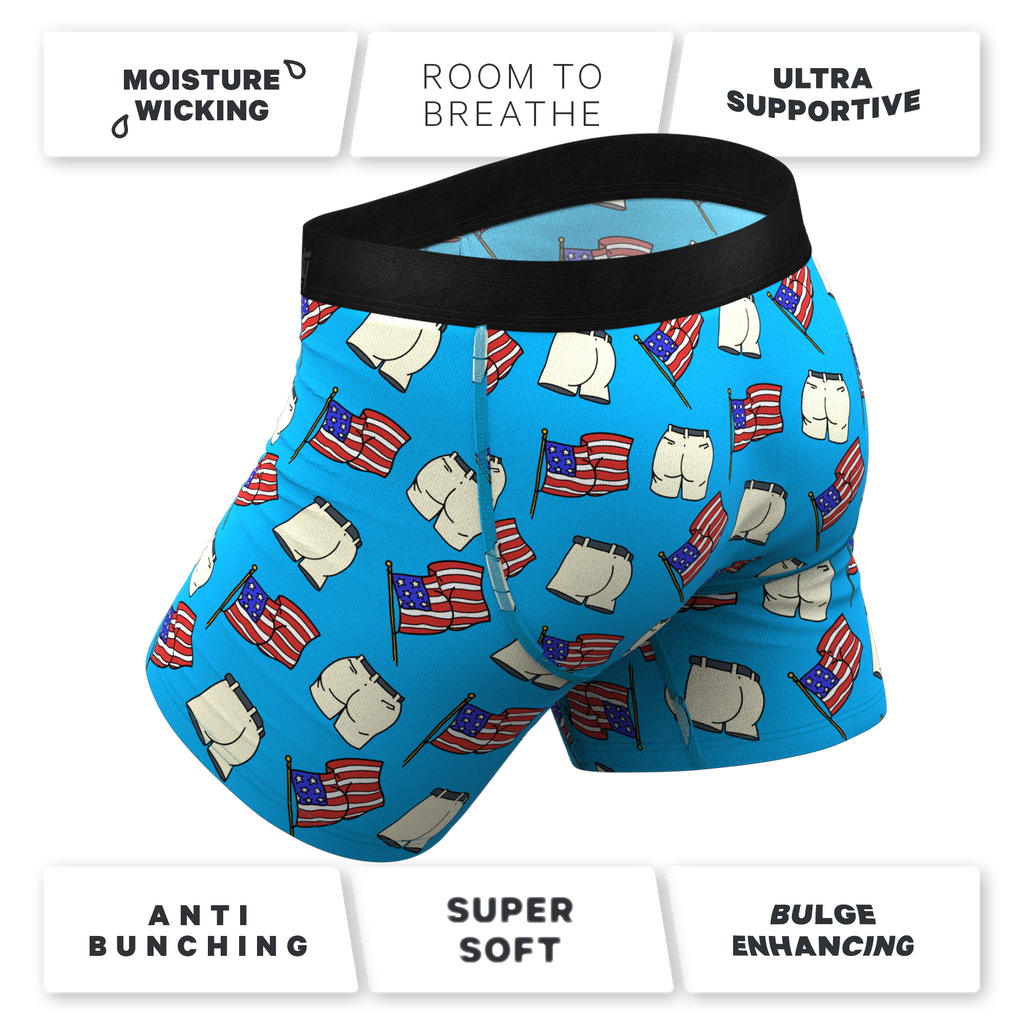 The American Cake | Shinesty x Frankie LaPenna Ball Hammock® Pouch Underwear With Fly - Shinesty