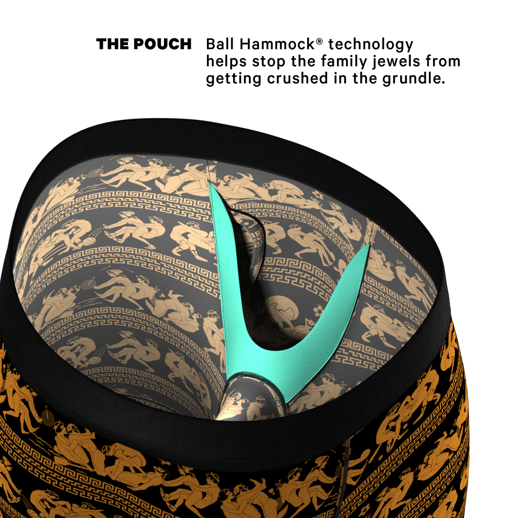 The Ancient Twister | Vase Ball Hammock® Boxer - Long Leg - Shinesty