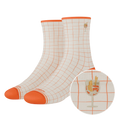 The Aperolaholic | Spritz Heel Hammock™ Quarter Crew Socks - Shinesty
