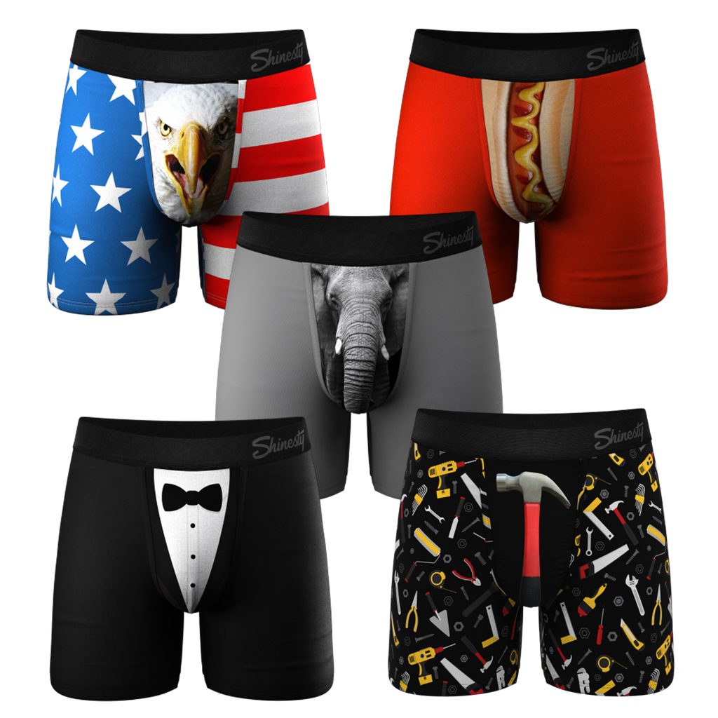 The Apex Crew | Ball Hammock® Boxer Brief 5 Pack - Shinesty