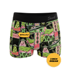 The Area 51 | Retro-Futuristic Alien Ball Hammock® Pouch Trunks Underwear - Shinesty