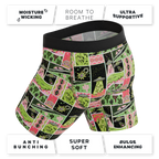 The Area 51 | Retro-Futuristic Alien Ball Hammock® Boxer - Long Leg - Shinesty