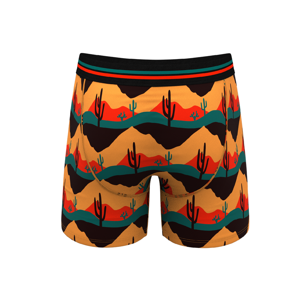 The Arizona Dawn | Desert Scene Ball Hammock® Pouch Underwear With Fly - Shinesty