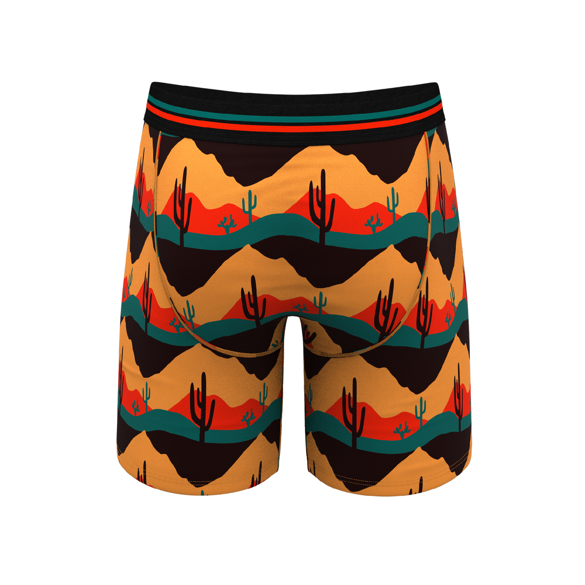The Arizona Dawn | Desert Scene Ball Hammock® Boxer - Long Leg - Shinesty