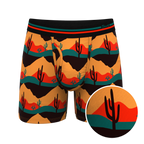 The Arizona Dawn | Desert Scene Ball Hammock® Pouch Underwear With Fly - Shinesty
