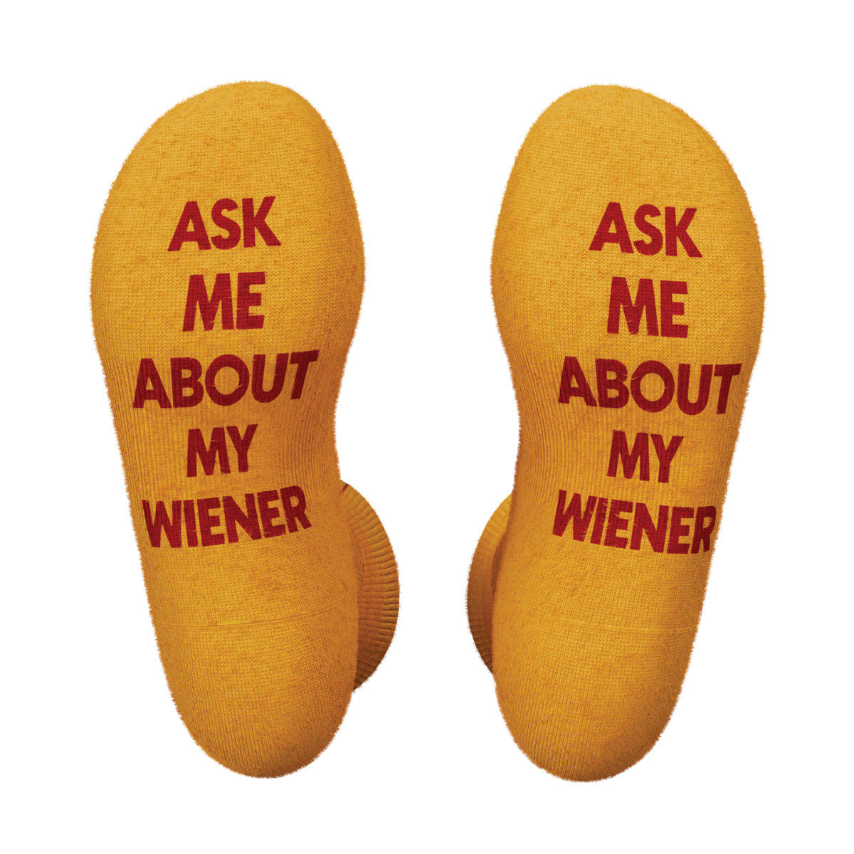 The Ask Me | Hot Dog Heel Hammock™ Crew Socks - Shinesty