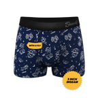 The Astrology Major | Glow in the Dark Astrological Signs Ball Hammock® Pouch Trunks Underwear - Shinesty