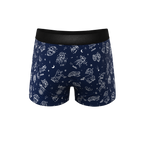 The Astrology Major | Glow in the Dark Astrological Signs Ball Hammock® Pouch Trunks Underwear - Shinesty