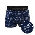 The Astrology Major | Glow in the Dark Astrological Signs Ball Hammock® Pouch Trunks Underwear - Shinesty