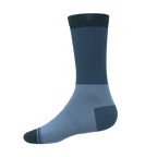 The Atlantic | Blue Color Block Heel Hammock™ Crew Socks - Shinesty