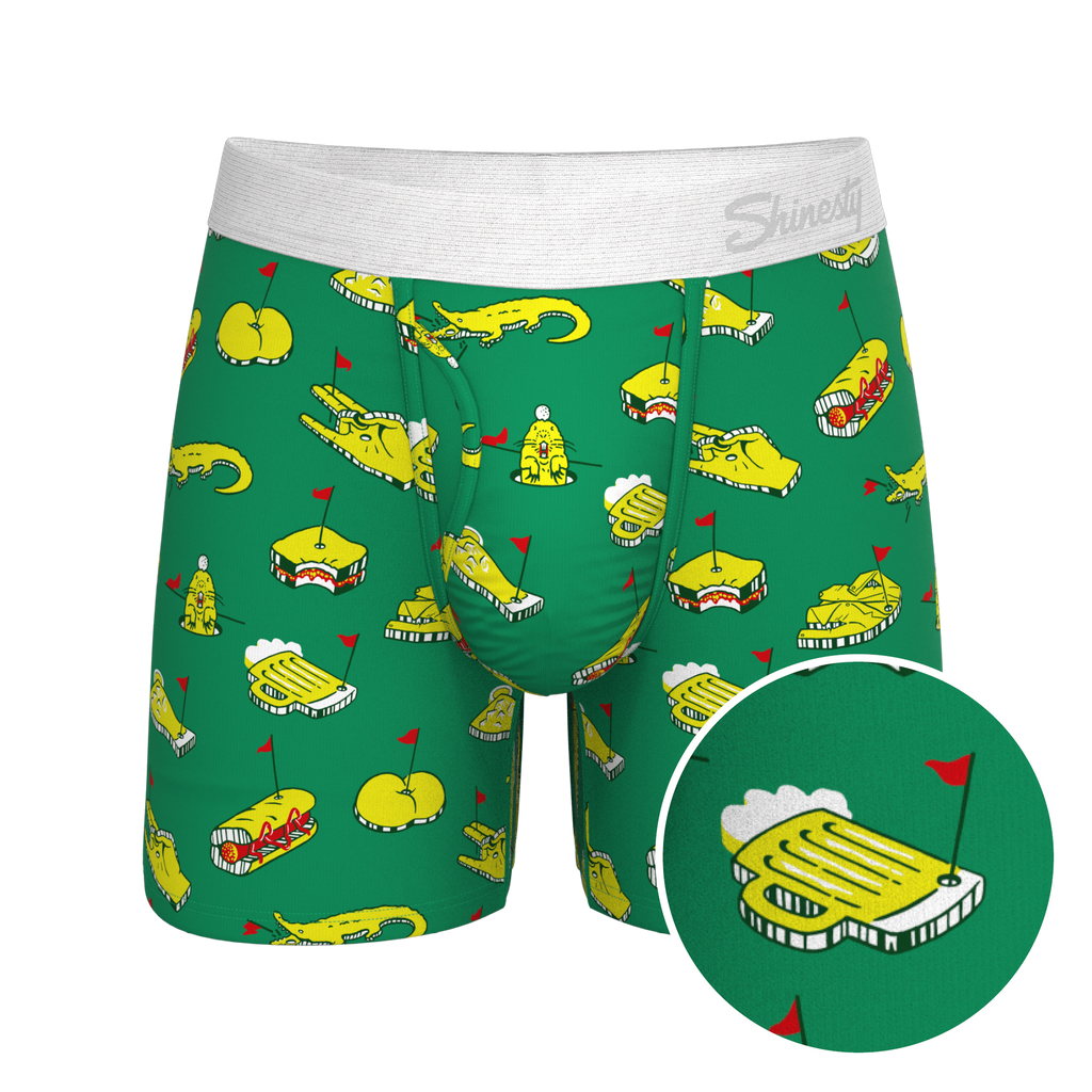 The 19th Hole | Golf Tournament Holes Ball Hammock® Pouch Underwear With Fly - Shinesty
